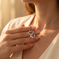 ✨Hot Sale 49% Off🌸4-Piece Set Double Heart Jewelry