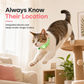Reflecterende kattenhalsband met waterdichte slimme huisdiertracker