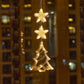 🎄 Kerstraamverlichting met Zuignappen