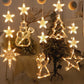 🎄 Kerstraamverlichting met Zuignappen