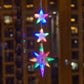 🎄 Kerstraamverlichting met Zuignappen