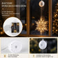 🎄 Kerstraamverlichting met Zuignappen