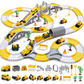 ⏳🔥TIJDELIJKE AANBIEDING: 50% KORTING! ⏰DIY-speelset met elektrische raceauto’s en bouwvoertuigen – Bouw je eigen racebanen voor kinderen🏡🚂